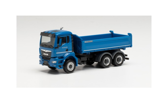 Herpa 942478 MAN TGS NN Meiller Dreiseitenkipper 6x6 MAN - Vorbestellung 1:87