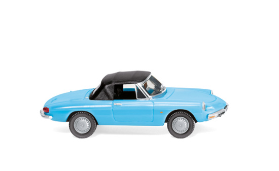 Wiking 020604 Alfa Spider - hellblau 1:87