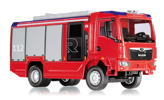 Wiking 043196 Feuerwehr - Rosenbauer AT (MAN TGM) (2020) 1:43