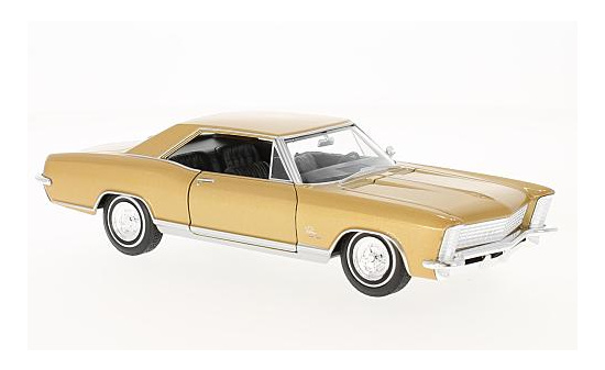 Welly WEL24072W-GOLD Buick Riviera Grand Sport - gold 1:24