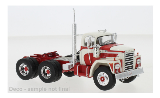 IXO TR110 Dodge LCF CT900, weiss/rot, 1960 1:43