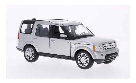 Welly 24008W-SILVER Land Rover Discovery 4, silber 1:24