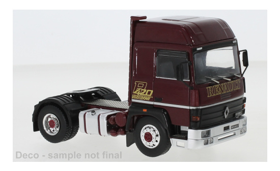 IXO TR106 Renault R420, metallic-dunkelrot, 1986 1:43