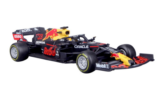 Bburago 18-38055V Red Bull Honda RB16B, No.33, Red Bull Racing Honda, Red Bull, Formel 1, M.Verstappen, 2021 1:43