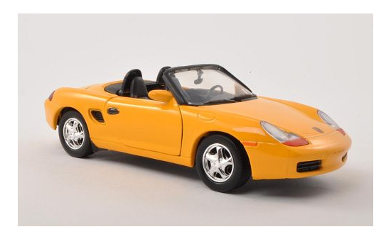 Motormax MOM73226YELLOW Porsche Boxster (986) - gelb - Vorbestellung 1:24