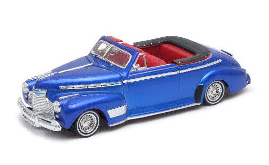 Welly 22411LR-BLUE Chevrolet Special Deluxe Tuning, metallic-blau, 1941 1:24