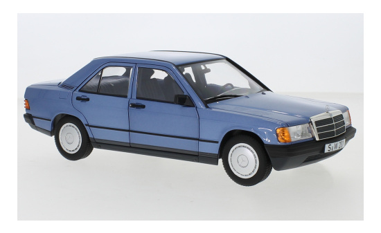 Norev B66040661 Mercedes 190E (W201), metallic-hellblau, 1982 1:18