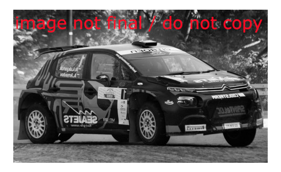IXO RAM819 Citroen C3 Rally2, No.1, Citroen Racing, Seajets, ERC, Rally Polen, A.Lukyanuk/A.Arnautov, 2021 - Vorbestellung 1:43