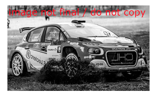 IXO RAM821 Citroen C3 Rally2, No.9, ERC, Rally Ungarn, Y.Bonato/B.Boulloud, 2021 - Vorbestellung 1:43
