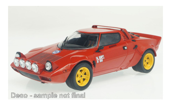 WhiteBox 124086 Lancia Stratos HF, rot, 1975 1:24
