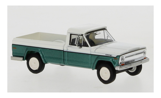 Brekina 19818 Jeep Gladiator B, weiss/metallic-grün, 1968 1:87