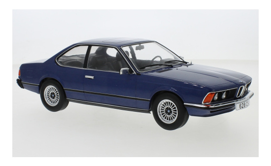 MCG 18164 BMW 6er (E24), metallic-dunkelblau, 1976 1:18