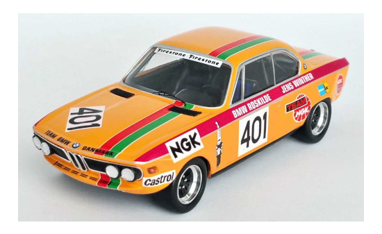 Trofeu RRDK01 BMW 2800 CS, No.401, Roskilde Ring, J.Winther, 1971 1:43