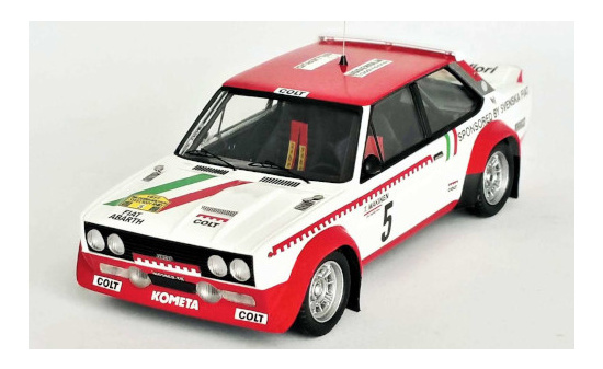 Trofeu RRSE15 Fiat 131 Abarth, No.5, Rally WM, Rally Schweden, T.Mäkinen/H.Liddon, 1977 1:43