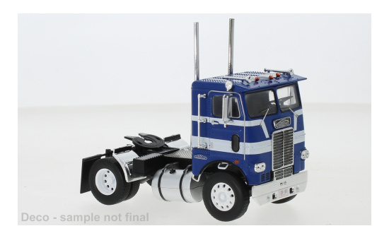 IXO TR111 Freightliner COE, blau/weiss, 1976 1:43