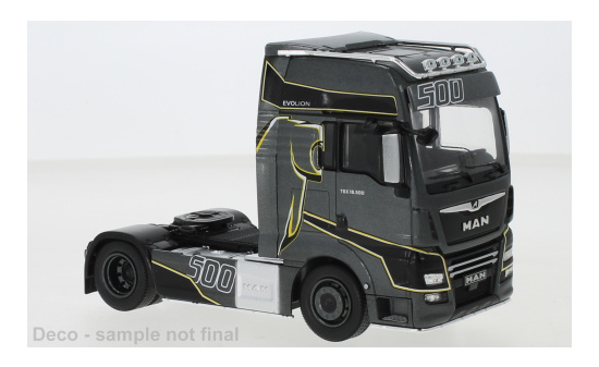 IXO TR113 MAN TGX XXL Evolion, metallic-grau/Dekor, 2020 1:43