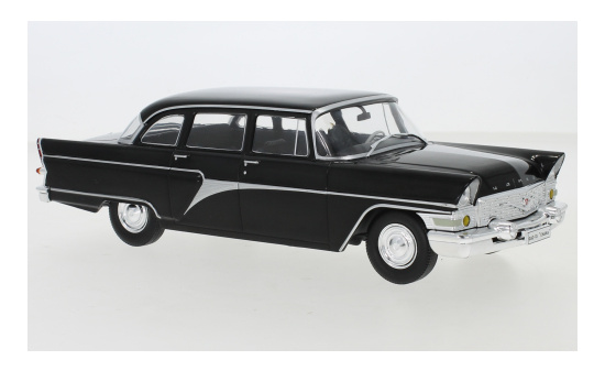 WhiteBox 124080 GAZ 13, schwarz, Chaika, 1960 1:24