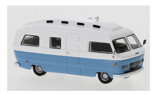 BoS-Models 87780 Mercedes L 206 Orion II, hellblau/weiss, 1975 1:87