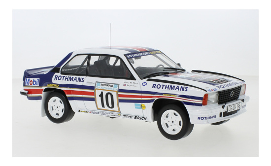 IXO 18RMC097C20 Opel Ascona B 400, No.10, Rothmans Opel Rally Team, Rothmans, Rallye WM, Rally Acropolis, J.McRae/I.Grindrod, 1982 1:18