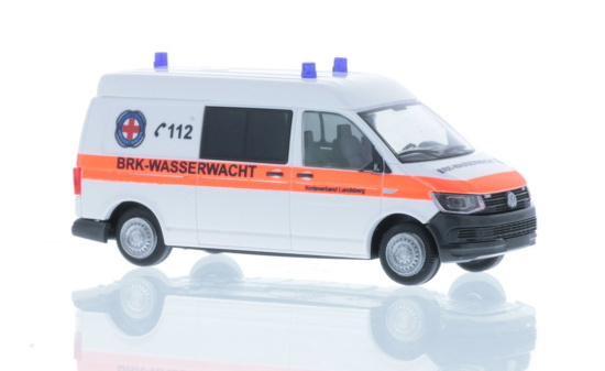 Rietze 53726 Volkswagen T6 Wasserwacht Landsberg a. Lech, 1:87 1:87