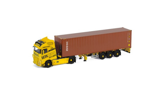 Herpa 071673 Volvo FH Gl. XL 20 Container-Sattelzug acargo MoinCoffie / Triton - Vorbestellung 1:50