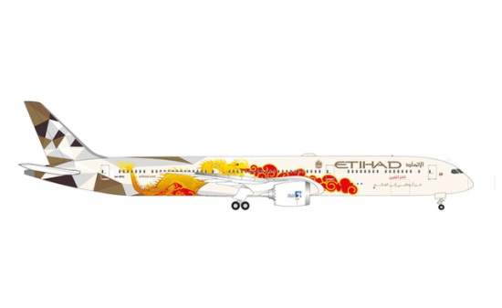 Herpa 535960 Etihad Airways Boeing 787-10 Dreamliner Choose China A6-BMD - Vorbestellung 1:500