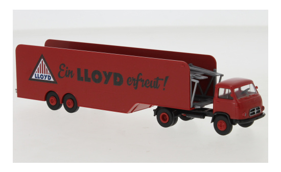 Brekina 43227 Borgward B 655 Autotransport-SZ, Lloyd, 1960 1:87