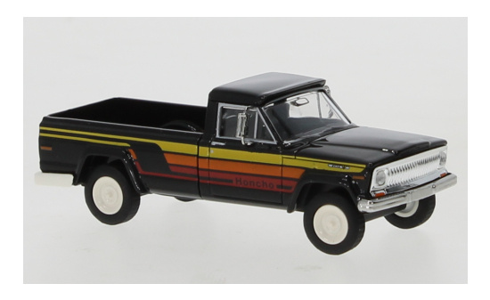 Brekina 19811 Jeep Gladiator B, schwarz/rot, Honcho, 1968 1:87