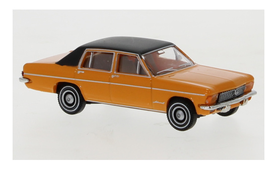 Brekina 20725 Opel Admiral, orange/schwarz, 1969 1:87