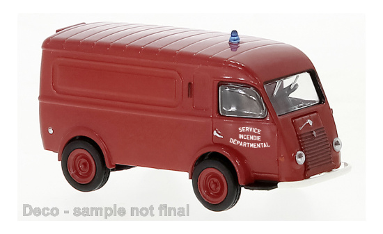 Brekina 14675 Renault Goelette, Service Incendie, 1950 1:87