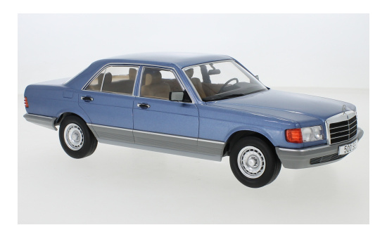 MCG 18186 Mercedes S-Klasse (W126), metallic-blau, 1979 1:18