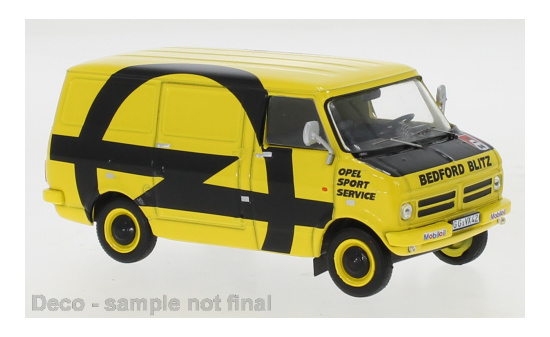 IXO RAC382X Bedford Blitz, Opel Euro Händler Team, Rally Assistance Van, 1974 1:43