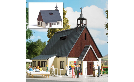 Busch 1940 Kapelle »Bad Reiboldsgrün« - Vorbestellung 1:87