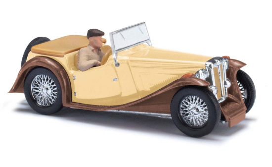 Busch 45918 MG Midget TC mit Fahrer - Vorbestellung 1:87