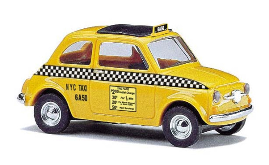 Busch 48732 Fiat 500 US Taxi 1:87
