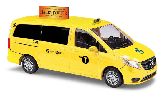 Busch 51192 Mercedes Vito US Taxi - Vorbestellung 1:87