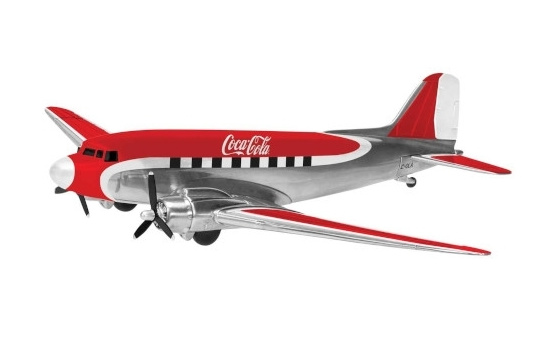 Corgi CC30016 Douglas DC-3, Coca-Cola 1:144