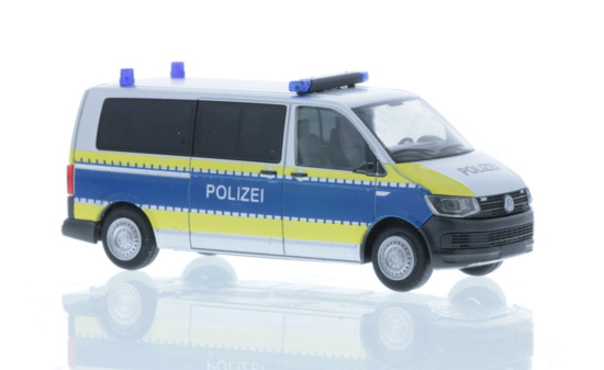 Rietze 53732 Volkswagen T6 Polizei Hamburg, 1:87 1:87