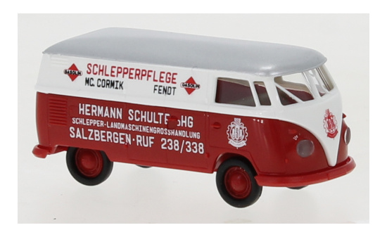 Brekina 32746 VW T1b Kasten, Hermann Schulte Schlepperpflege, 1960 1:87
