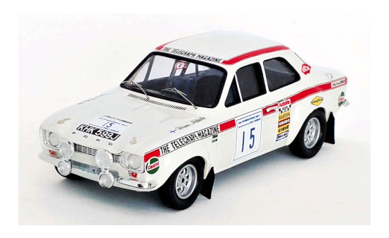 Trofeu RRUK69 Ford Escort MK I TC, No.15, RAC Rallye, H.Mikkola/G.Palm, 1970 1:43