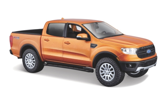 Maisto 31521ORANGE Ford Ranger, metallic-orange, 1:27, 2019 1:24
