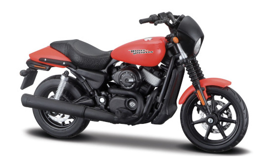 Maisto 20-20113 Harley Davidson Street 750, rot/schwarz, 2015 1:18