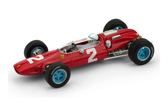 Brumm R290-CH Ferrari 158 F1, No.2, Formel 1, GP Italien, mit Fahrer, J.Surtees, 1964 1:43