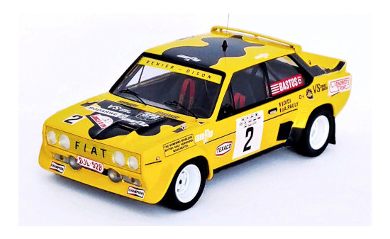 Trofeu RRBE35 Fiat 131 Abarth, No.2, Boucles de Spa, Didi/A.Pauly, 1981 1:43
