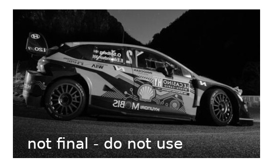 IXO RAM837 Hyundai i20 N Rally1, No.2, Rallye WM, Rallye Monte Carlo, O.Solberg/E.Edmondson, 2022 1:43