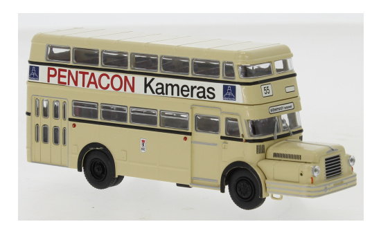 Brekina 61206 IFA Do 56 Bus, BVG - Pentacon Kameras, 1960 1:87