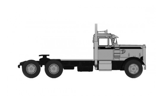 Brekina 85750 Peterbilt 281, rot, 1955 1:87