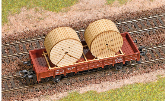 Busch 1688 Holzkabeltrommeln - Vorbestellung 1:87