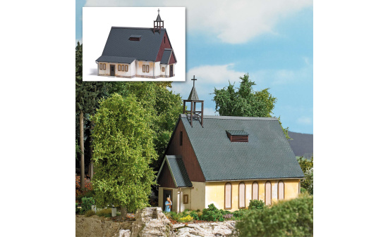 Busch 1941 Verwitterte Kapelle - Vorbestellung 1:87