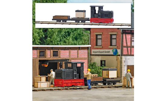 Busch 12016 Feldbahn-Set Gütertransport - Vorbestellung 1:87